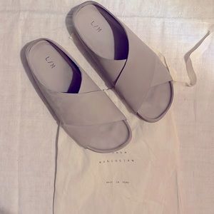 Lauren Manoogian Raw Sandal in Gris BNWT